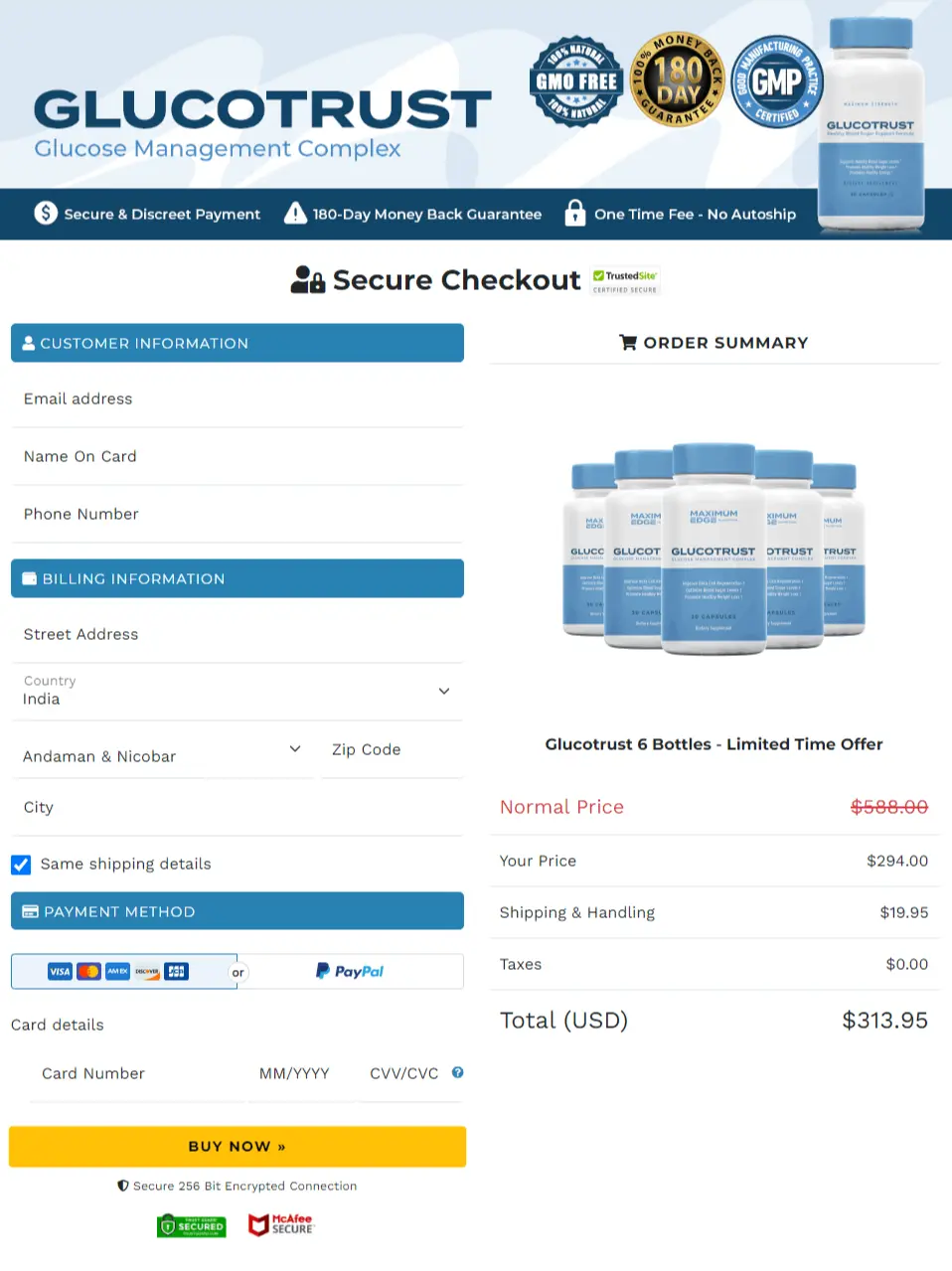 glucotrust usa official website